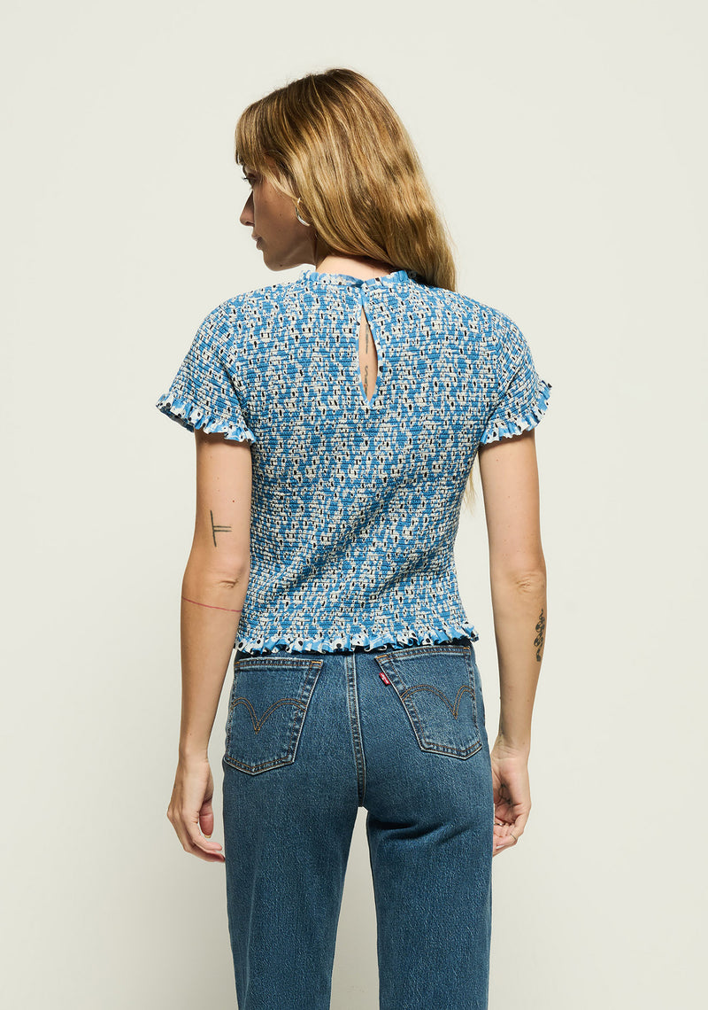 Nation Evie Smocked Top