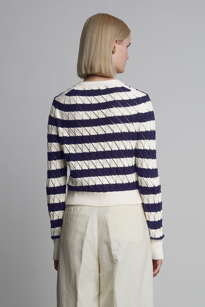 Eleven Six Aya Stripe Cardi