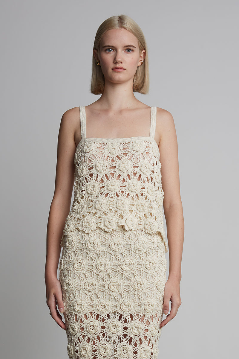 Eleven Six Mila Crochet Top