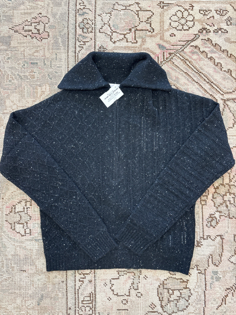 Brodie Mix Cable Half Zip