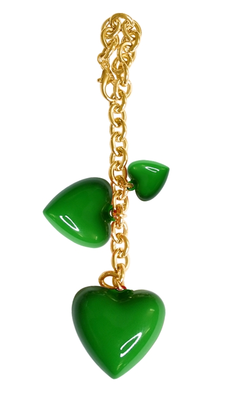 ROXANNE ASSOULIN The Happy Heart Bag Charm