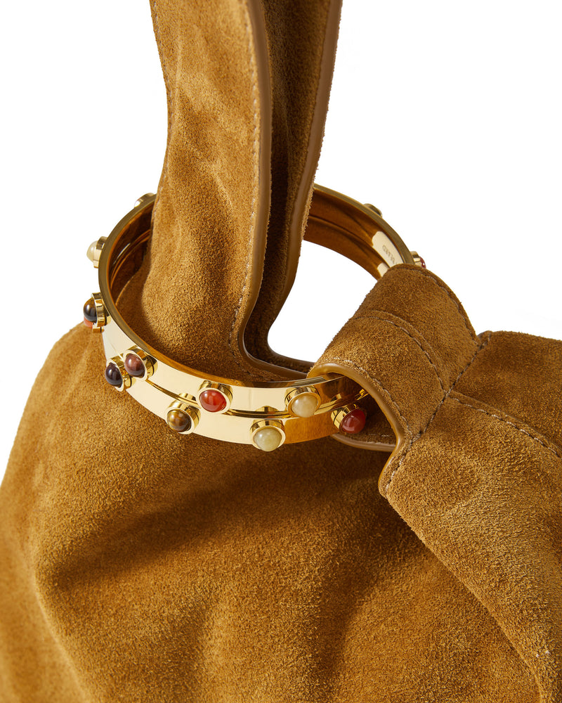 Veronica Beard Suede Swing Bag