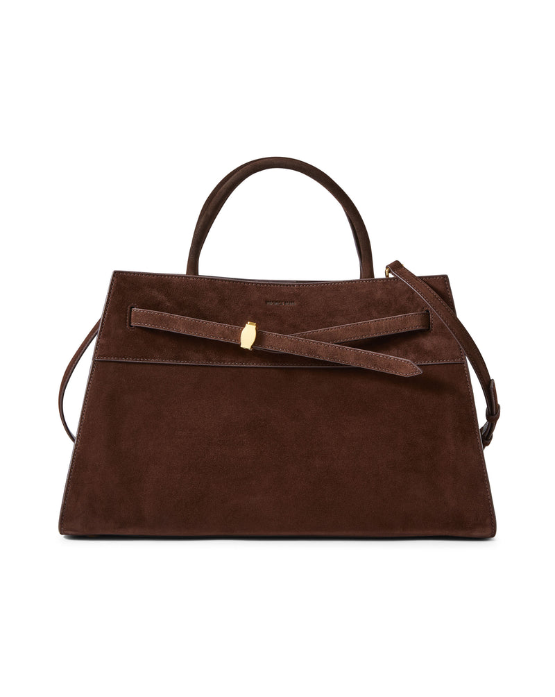 Veronica Beard Large Suede Dash Bag