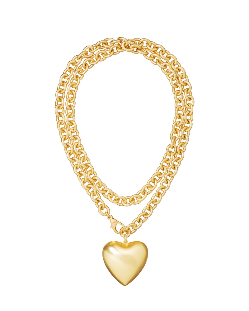 ROXANNE ASSOULIN The Puffy Heart Necklace