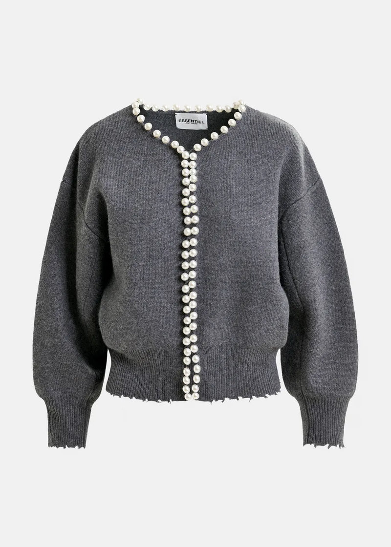 Essentiel Antwerp Ideas Knit Cardigan With Beads