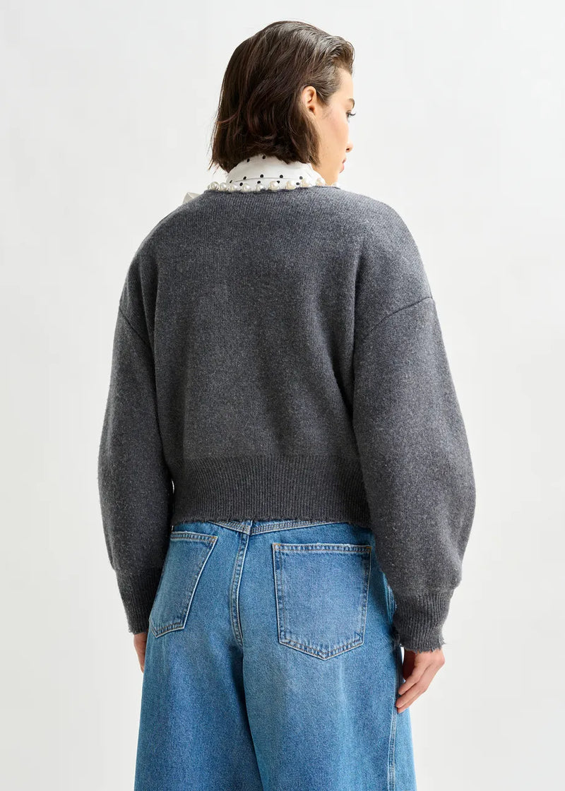 Essentiel Antwerp Ideas Knit Cardigan With Beads