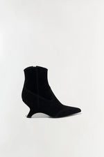 SIMKHAI Shadow Suede Western Ankle Boot