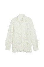 Jocelyn 3D Lace Oversized Shirt
