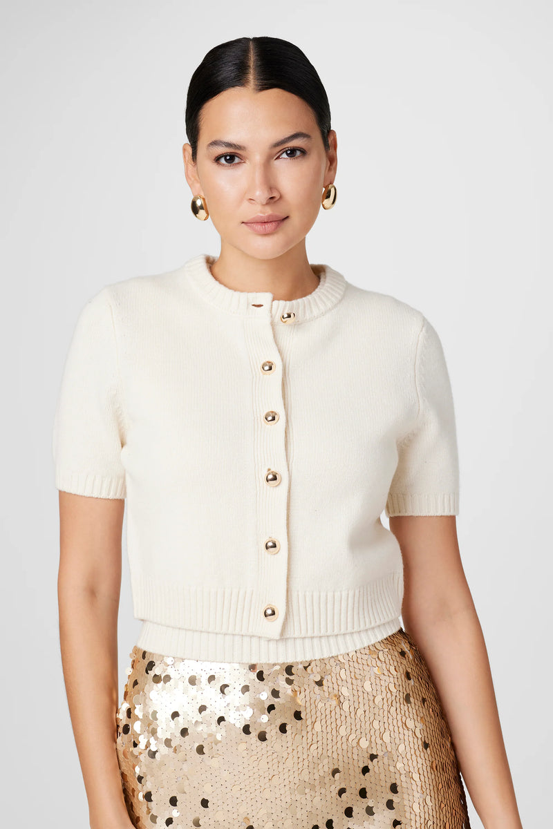 Toccin Pippa Short Sleeve Cardigan