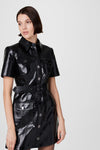 Toccin Lydia Short Sleeve Snap Front Dress