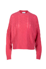Naadam Cashmere Lofty Cable Crew