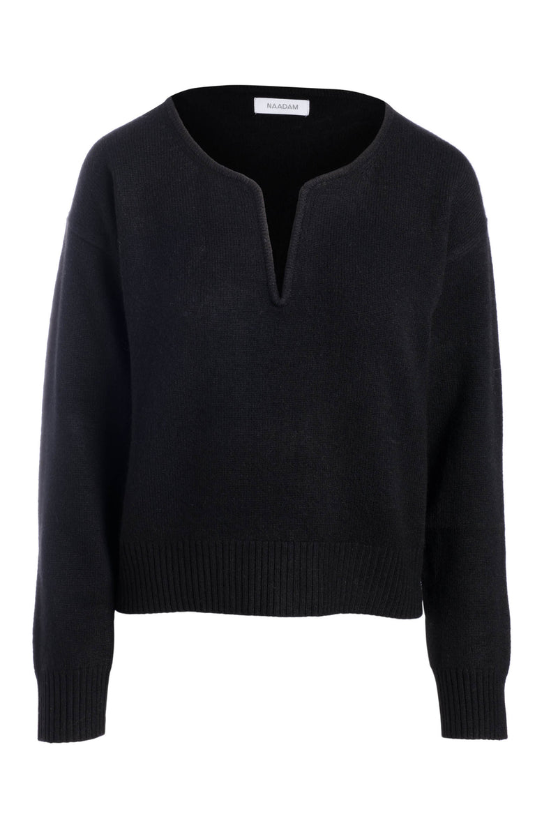 Naadam Luxe Cashmere V Wire Sweater