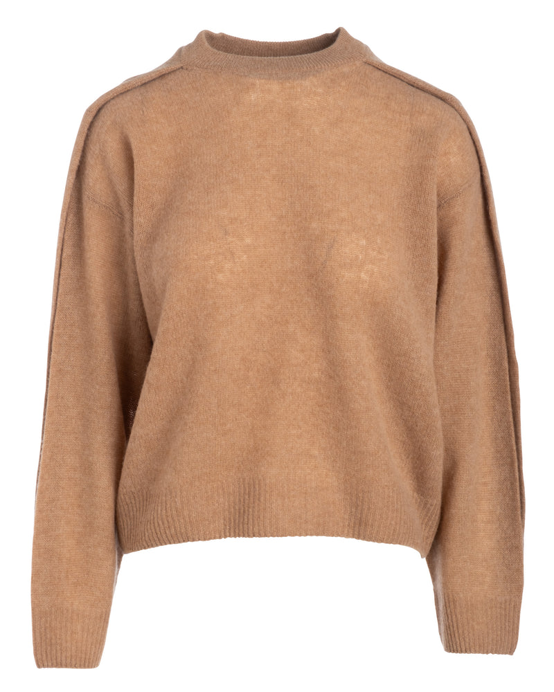 Naadam Cloud Cashmere Layered Crewneck