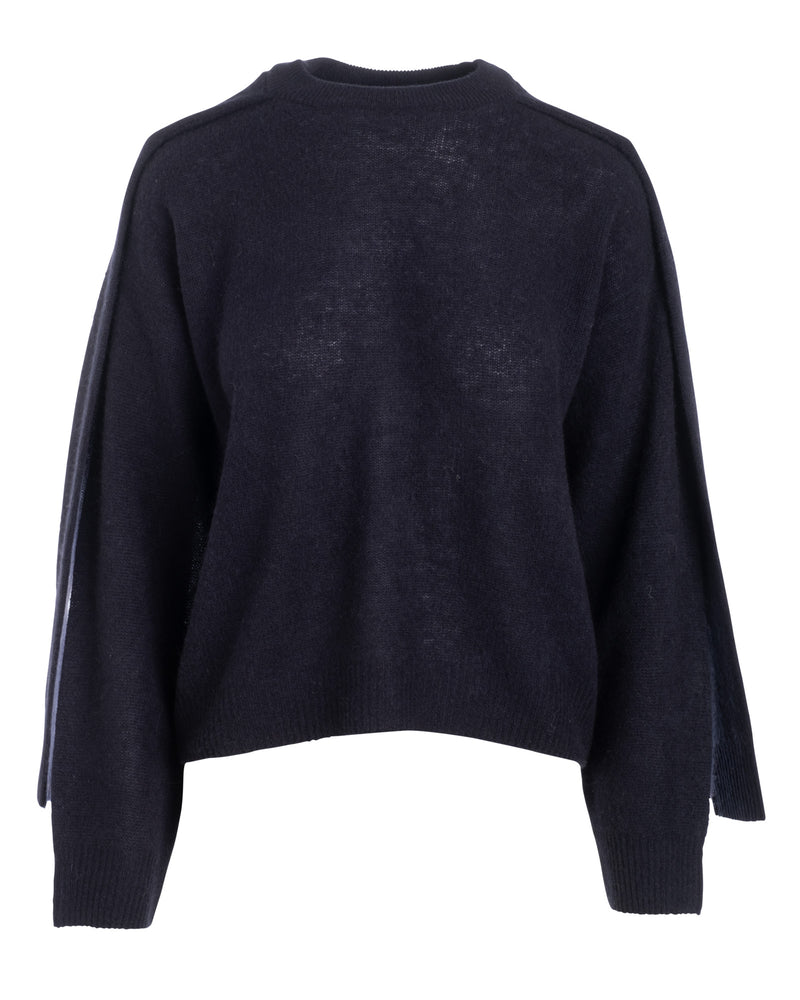 Naadam Cloud Cashmere Layered Crewneck