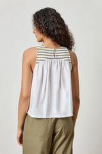 Lilla P Mixed Media Tank