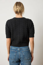 Lilla P Short Sleeve Cardigan