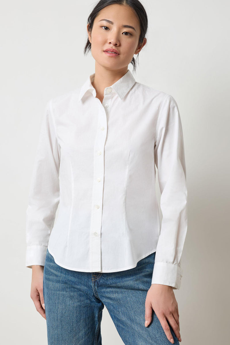 Lilla P Slim Fit Button Down