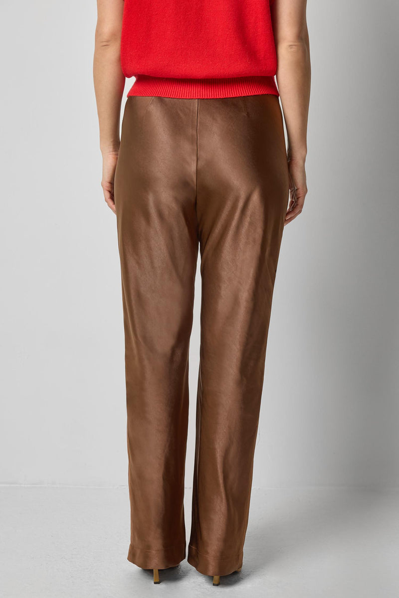 Lilla P Satin Clean Front Pant