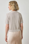 Lilla P Short Sleeve Sparkle Sweater