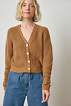 Lilla P Shrunken V Neck Cardigan