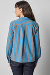 Lilla P Striped Button Down Shirt