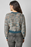 Lilla P Brushed Crewneck Cardigan