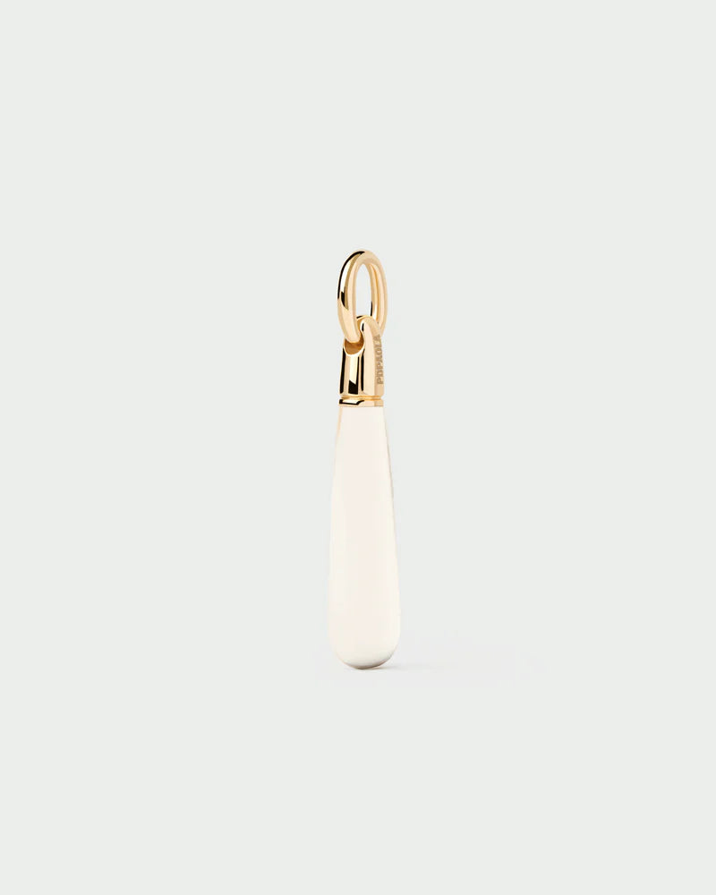 PDPAOLA Rock Crystal Large Drop Pendant