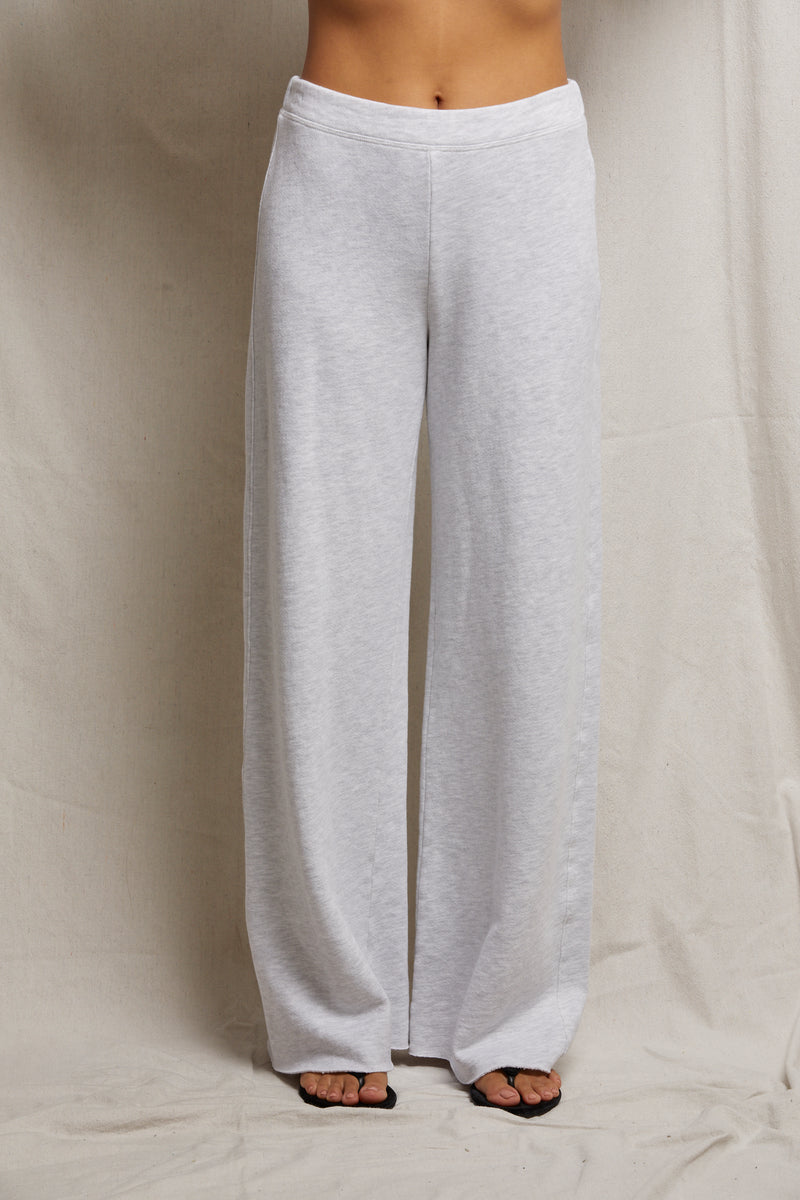 PerfectWhiteTee Amber French Terry Wide Leg Pant