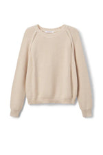 PerfectWhiteTee Evie Cotton Raglan Crew