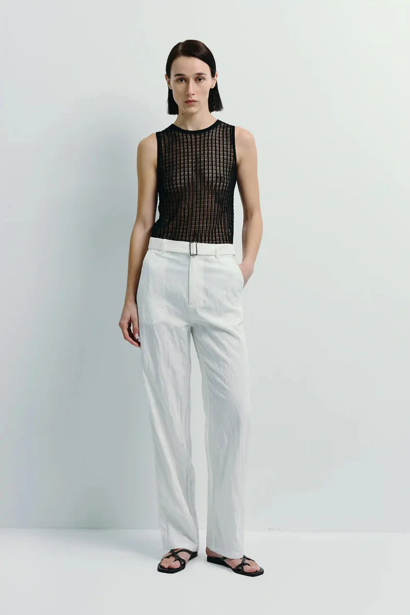 Rue Sophie Terrases Crinkled Poplin Pants