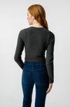 AMO Sassy Rib Henley