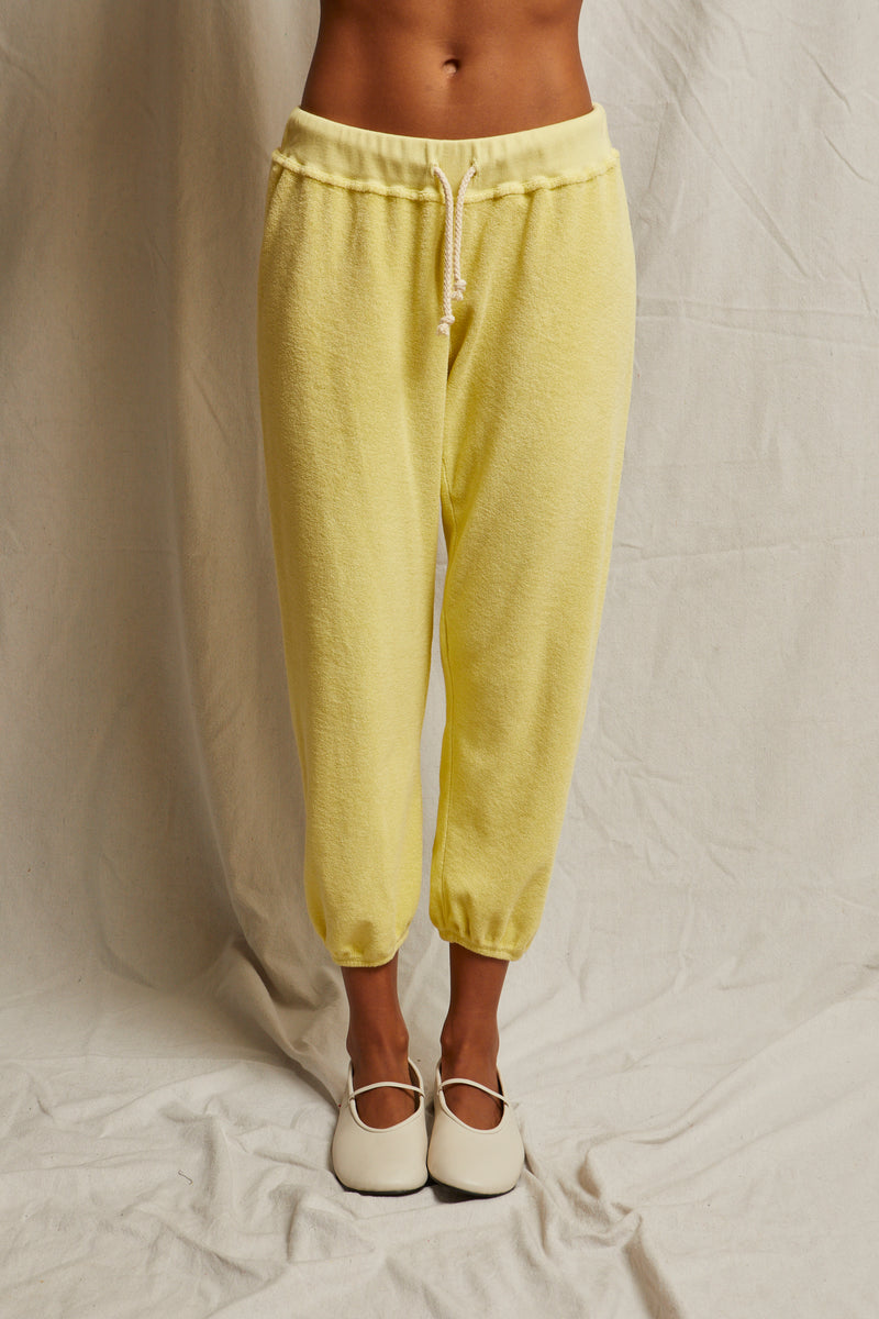 PerfectWhiteTee Gogo Loop Terry Jogger