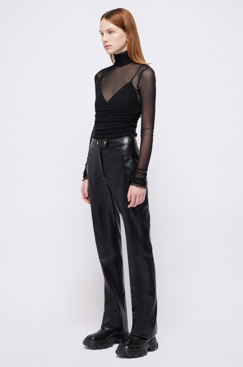 SIMKHAI Velora Long Sleeve Bodysuit