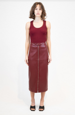 SIMKHAI Bianca Midi Skirt