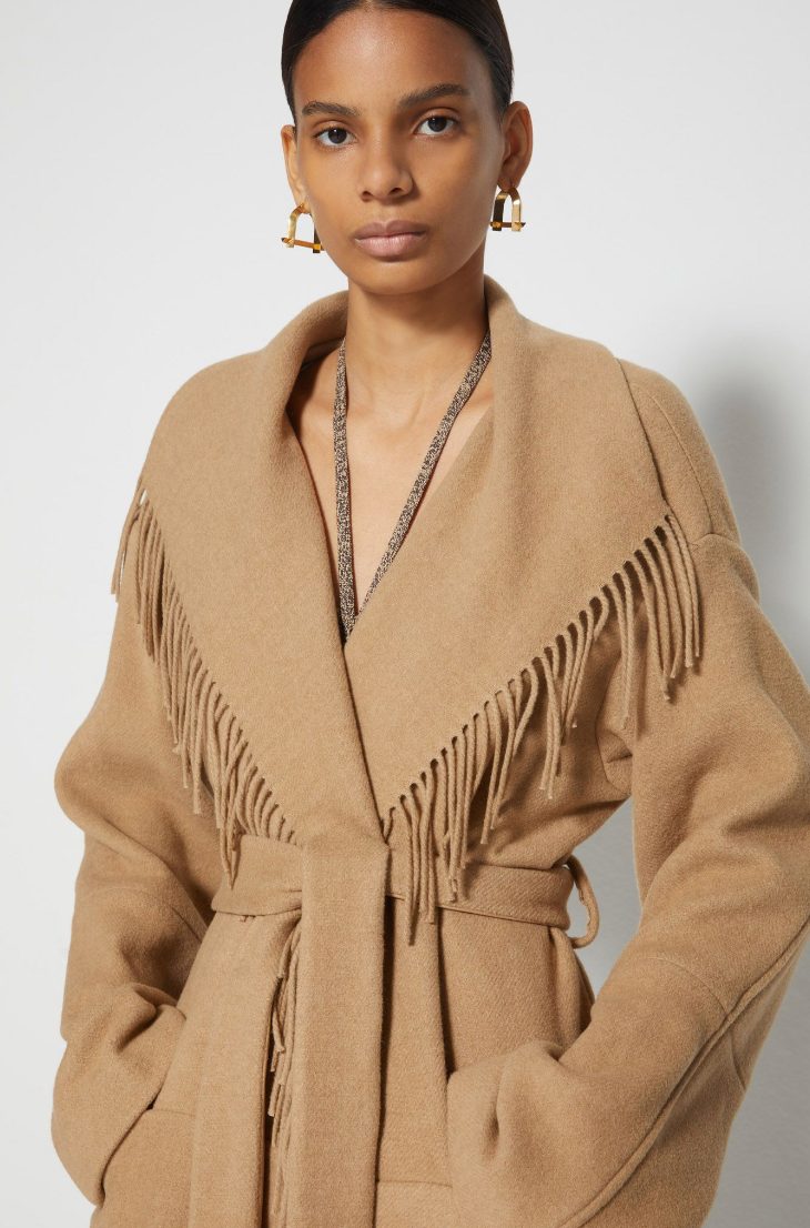 SIMKHAI Rowen Fringe Jacket