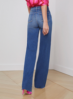 L'AGENCE Scottie H/R Wide Leg Jean