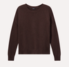 MinnieRose Cotton Cashmere Boxy Crew Neck Sweater