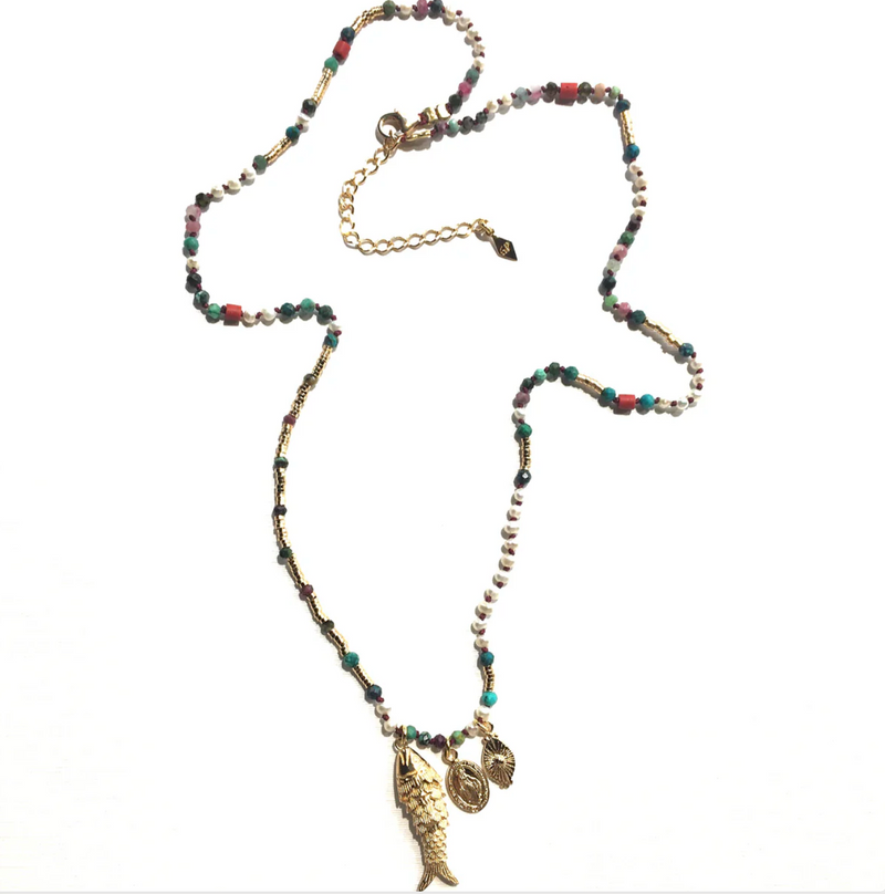 Gachon Pothier Epure Fish Necklace