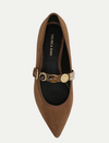 Veronica Beard Selene Embellished Flat