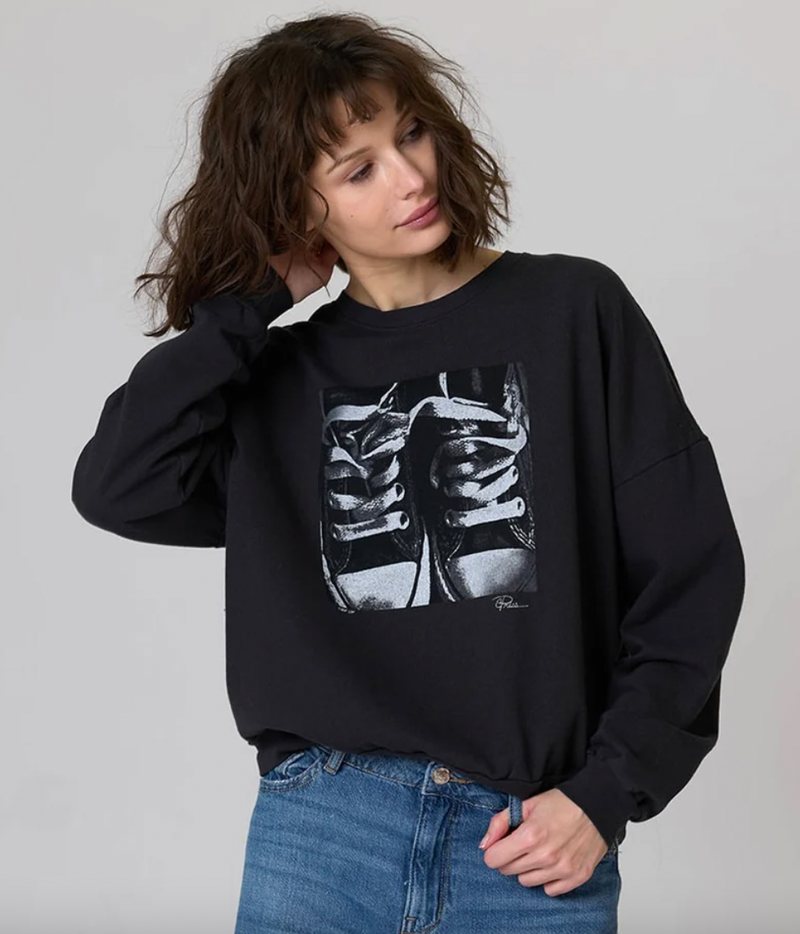 C Press Studio Tied Up Cozy Sweatshirt
