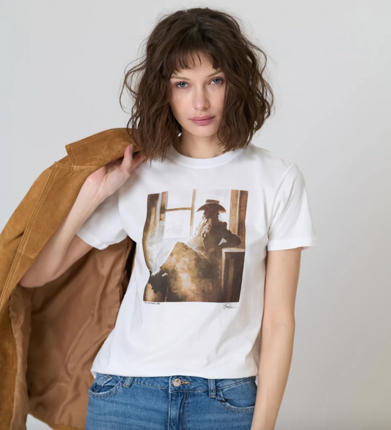 C Press Studio Try and Make Me Mushie Tee