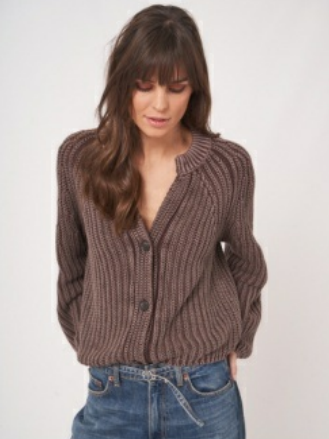 REPEAT Cotton Cardigan