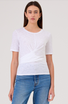 Goldie S/S Tie  Front Wrap Tee