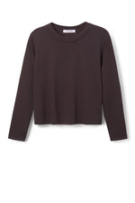 PerfectWhiteTee Bruce Ringspun Cotton Long Sleeve Crew