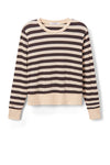 PerfectWhiteTee Stef Stripe Luxe Rib Long Sleeve