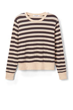 PerfectWhiteTee Stef Stripe Luxe Rib Long Sleeve