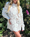 Jocelyn 3D Lace Oversized Shirt
