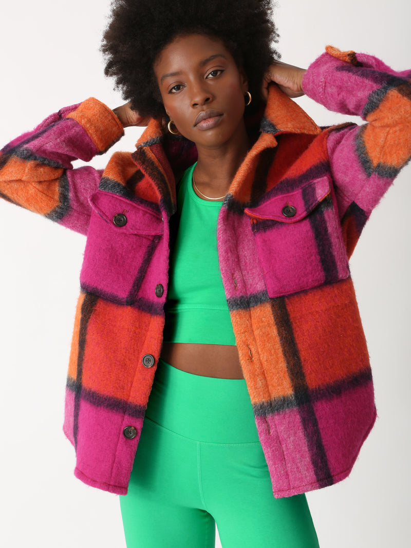 Electric & Rose Scout Jacket-Plaid