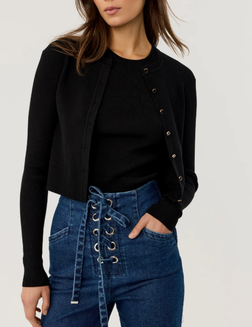 Toccin Zoe Classic Cropped Cardigan
