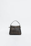 SIMKHAI Cleo Small Leather Bucket Bag